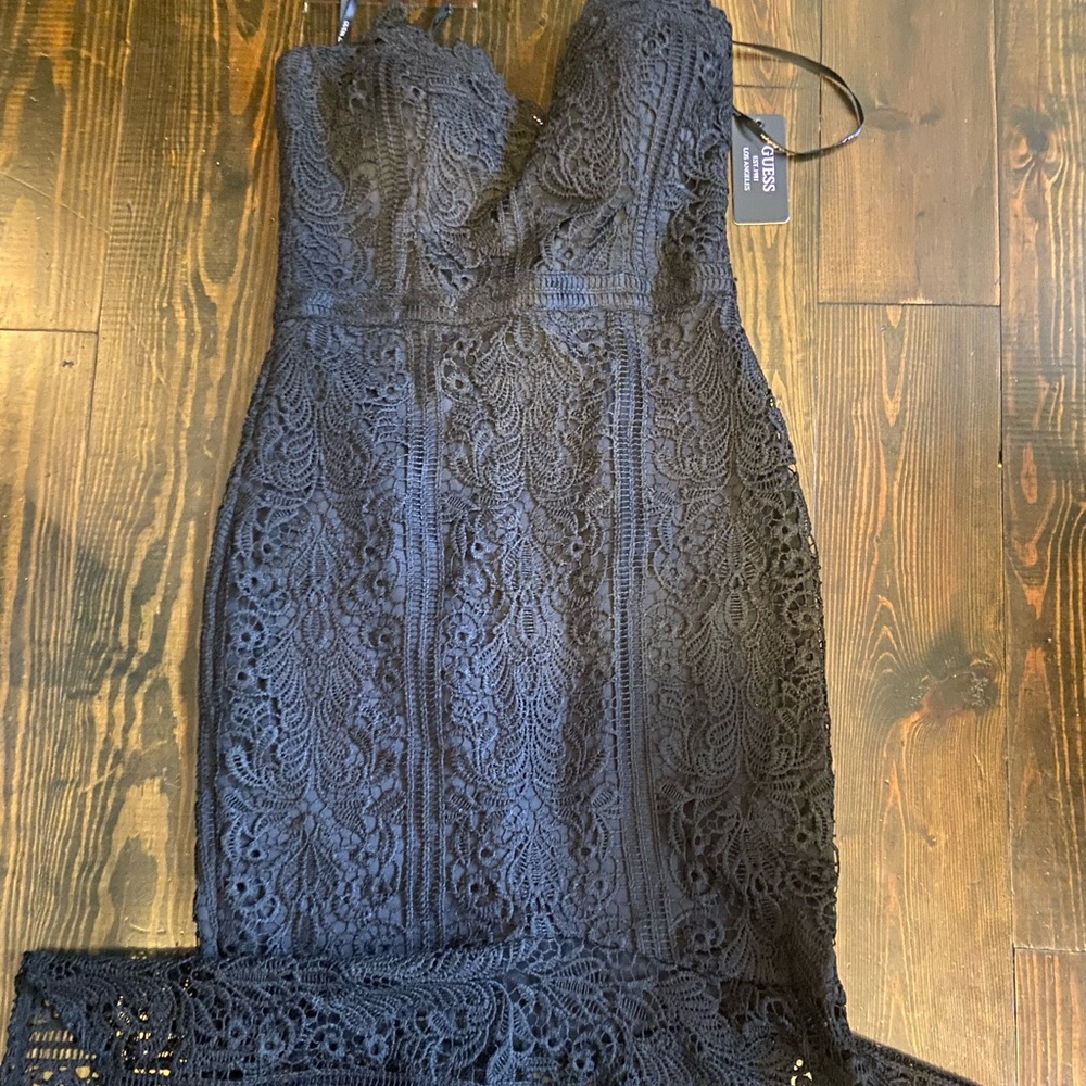 Beautiful black lace dress! New with tags